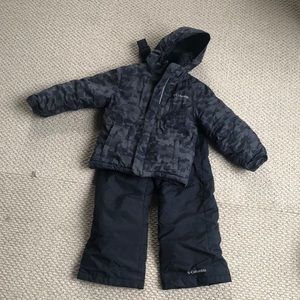 Columbia winter jacket and snow pants